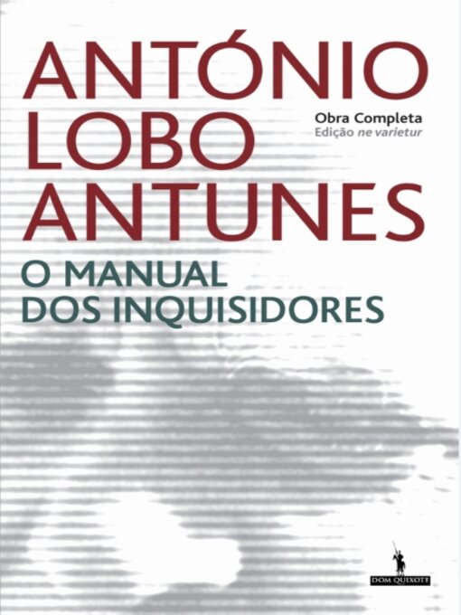 Title details for O Manual Dos Inquisidores Nv by António Lobo Antunes - Available